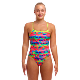 Funkita Free Foliage - Single Strap - Maillot femme 1 pièce