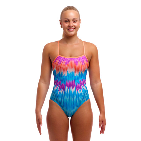 Funkita Birdie Bird - Single Strap - Maillot femme 1 pièce | Les4Nages