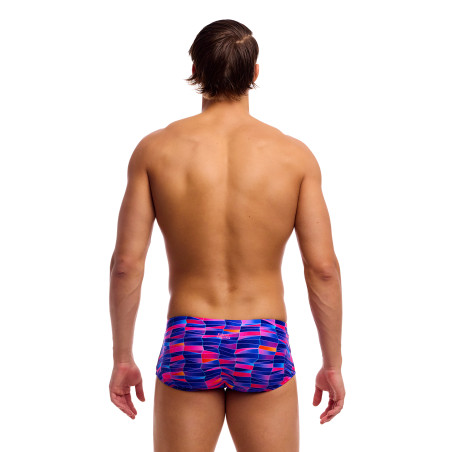 Funky Trunks Warped Waves - Classic - Boxer homme | Les4Nages