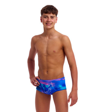 Funky Trunks Ride Time - Sidewinder - Boxer garçon | Les4Nages