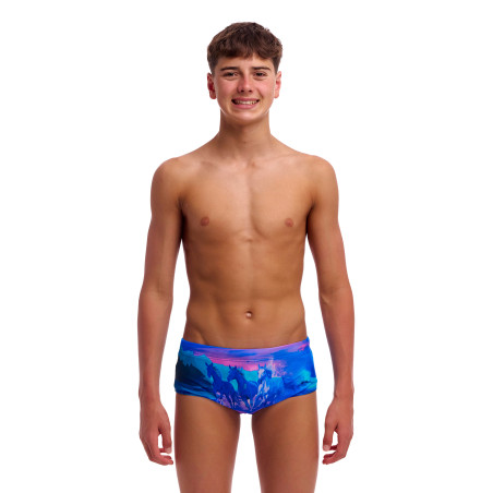 Funky Trunks Ride Time - Sidewinder - Boxer garçon | Les4Nages