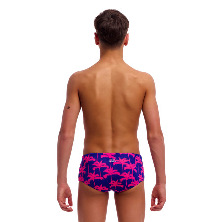 Funky Trunks Pinky Palms - Sidewinder - Boxer garçon | Les4Nages
