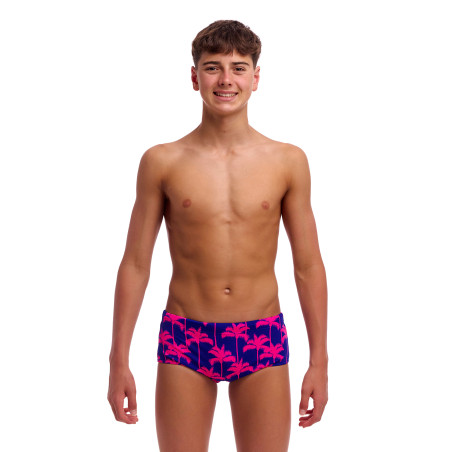 Funky Trunks Pinky Palms - Sidewinder - Boxer garçon | Les4Nages