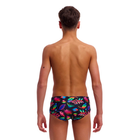 Funky Trunks Lost Leaf - Sidewinder - Boxer garçon | Les4Nages
