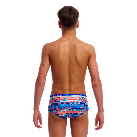 Funky Trunks Forever Fossil - Sidewinder - Boxer garçon | Les4Nages