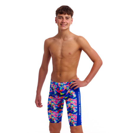 Funky Trunks Wet Wave - Training - Jammer garçon | Les4Nages