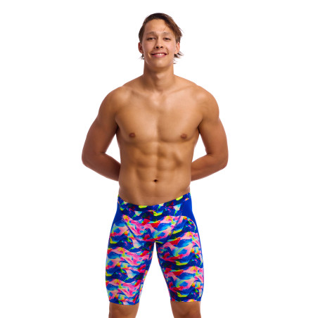 Funky Trunks Wet Wave - Training - Jammer homme | Les4Nages