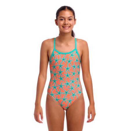 Funkita Stars Below - Single Strap - Maillot fille 1 pièce | Les4Nages
