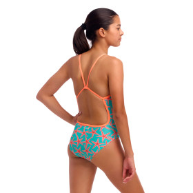 Funkita Star Party - Single Strap - Maillot fille 1 pièce