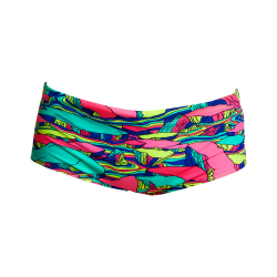Funky Trunks Bright Bergs Sidewinder Trunks - Boxer Natation Homme