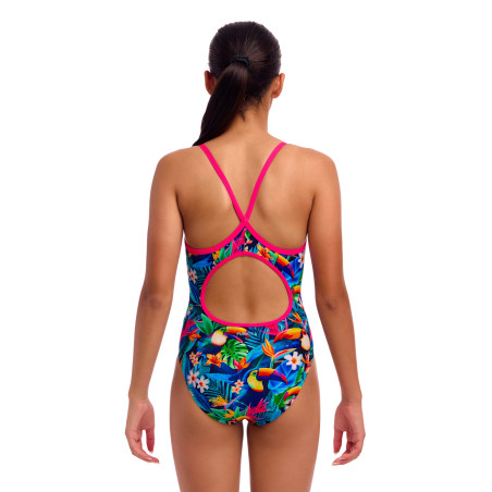 Funkita Birdie Bird - Single Strap - Maillot fille 1 pièce | Les4Nages