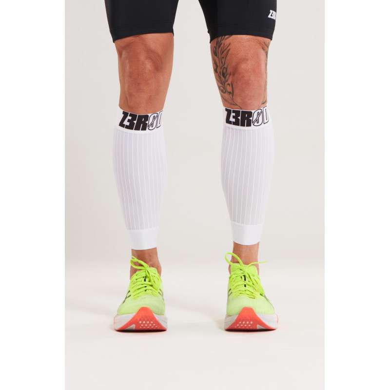 Manchons ZEROD Aero Elite White | Les4Nages