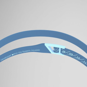 SPEEDO FASTSKIN HYPER ELITE MIRROR BLUE - Lunettes Natation 