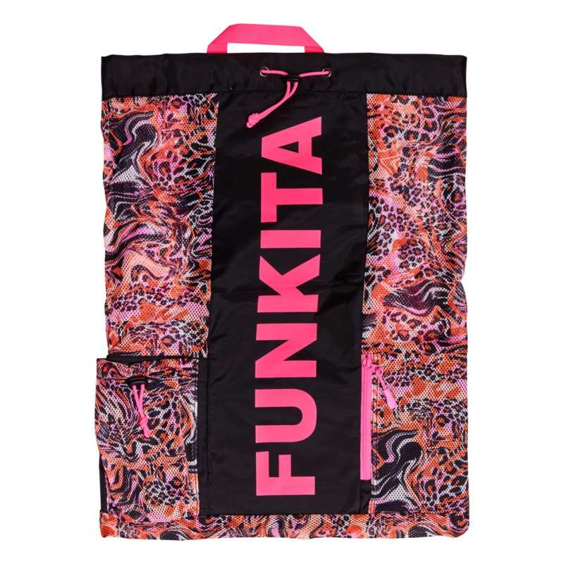 Funkita Tipsy Tiger - Backpack - Mesh Bag | Les4Nages