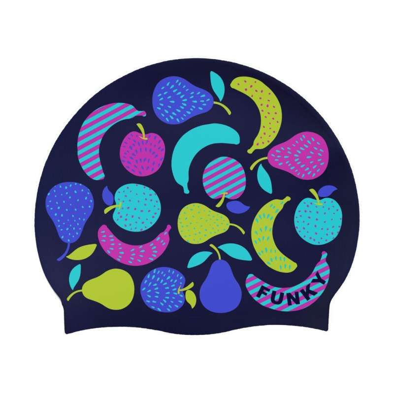 Funky Fruit Salad - Swimming Cap - Bonnet | Les4Nages