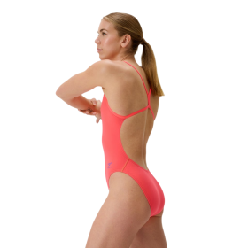 Club Training V-Back Endurance+2.0 uni orange - Maillot femme 1 pièce