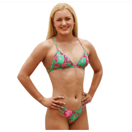 Funkita Desert Pea Tri Top / Hipster Brief - Maillot de bain Natation Femme 2 pieces | Les4Nages