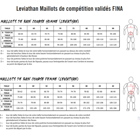MAKO Leviathan - Jammer Natation Homme compétition | Les4Nages