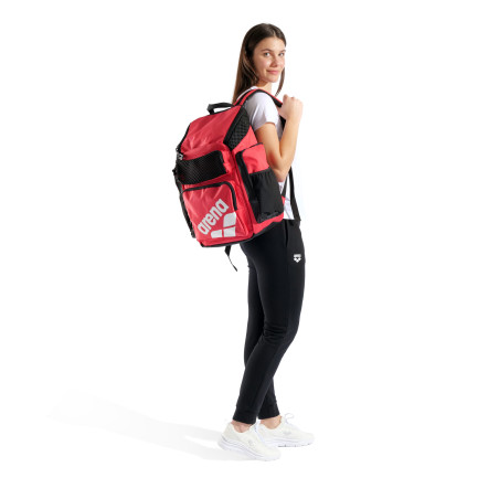 ARENA ONE GO BACKPACK 45L RED- Sac à Dos Natation et Piscine | Les4Nages