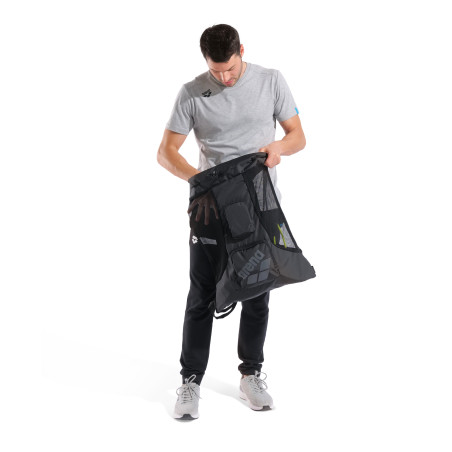 ARENA ALL SET MESH BAG BLACK | Les4Nages