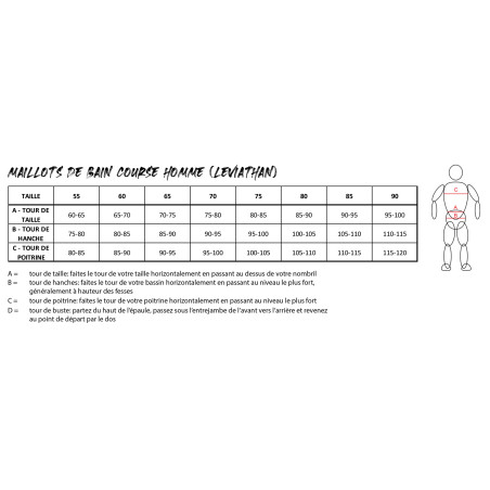 MAKO Leviathan - Jammer Natation Homme compétition | Les4Nages