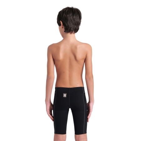  ARENA PowerSkin IMPULSO Junior Garçon ( 6 à 14 ans) - Black Teal - Jammer Natation compétition | Les4Nages