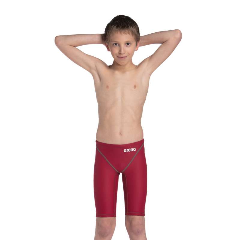  ARENA PowerSkin ST NEXT Junior Garçon ( 6 à 14 ans) - Deep Red - Jammer Natation compétition | Les4Nages