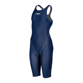 ARENA Powerskin ST NEXT (6-14ans) Dos Ouvert Junior Fille Navy - Combinaison Fille compétition 