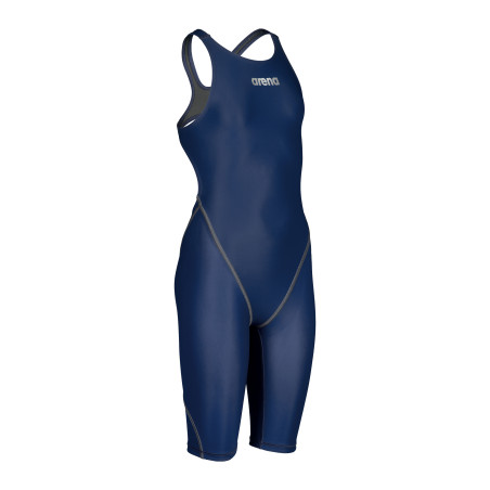 ARENA Powerskin ST NEXT (6-14ans) Dos Ouvert Junior Fille Navy - Combinaison Fille compétition | Les4Nages