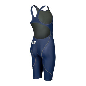 ARENA Powerskin ST NEXT (6-14ans) Dos Ouvert Junior Fille Navy - Combinaison Fille compétition 