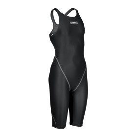 ARENA Powerskin ST NEXT (6-14ans) Dos Ouvert Junior Fille Black - Combinaison Fille compétition