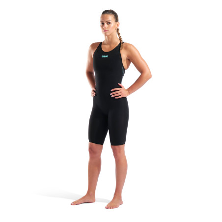 ARENA VELOCE Dos Ouvert (Open Back ) Powerskin Black Teal - Combinaison Natation Femme | Les4Nages ARENA VELOCE Dos Ouvert (Open Back ) Powerskin Black Teal - Combinaison Natation Femme | Les4Nages
