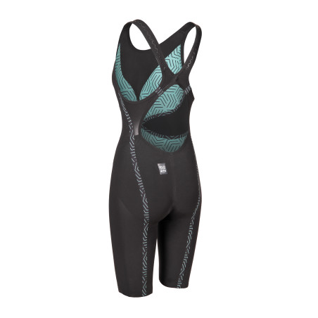 ARENA VELOCE Dos Ouvert (Open Back ) Powerskin Black Teal - Combinaison Natation Femme | Les4Nages ARENA VELOCE Dos Ouvert (Open Back ) Powerskin Black Teal - Combinaison Natation Femme | Les4Nages