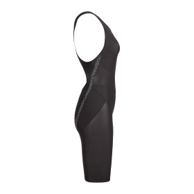 ARENA VELOCE Dos Ouvert (Open Back ) Powerskin Black Teal - Combinaison Natation Femme