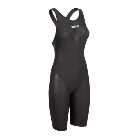 ARENA VELOCE Dos Ouvert (Open Back ) Black Teal - Combinaison Natation Femme