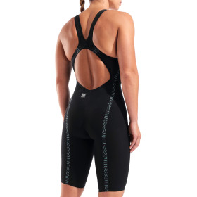 ARENA VELOCE Dos Ouvert (Open Back ) Black Teal - Combinaison Natation Femme