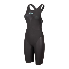 ARENA VELOCE Dos Ouvert (Open Back ) Black Teal - Combinaison Natation Femme