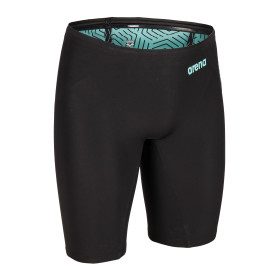 ARENA VELOCE Powerskin Black Teal - Jammer Natation Homme compétition