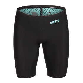 ARENA VELOCE Powerskin Black Teal - Jammer Natation Homme compétition