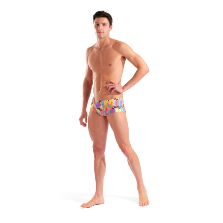 MEN'S ARENA TROPICAL DELIGHT SWIM LOW WAIST SHORT | Les4Nages