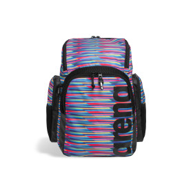 ARENA Spiky 3 BACKPACK 35 Allover Racing Stripes - Sac à Dos Natation & Piscine