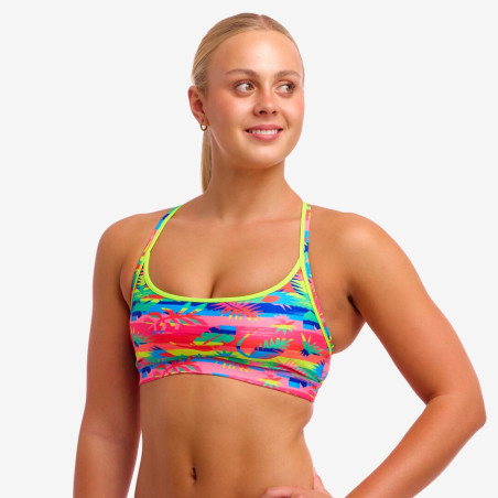 FUNKITA FREE FOLIAGE - Maillot de bain Femme 2 pieces | Les4Nages