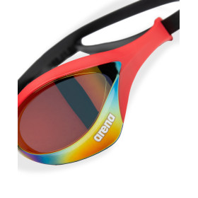 ARENA Cobra Ultra Swipe Mirror - GOLD RED - Lunettes Natation Jaune et Blanche
