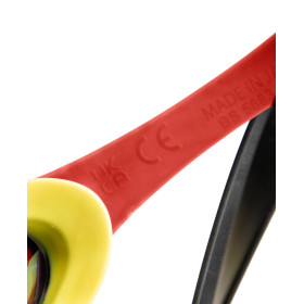 ARENA Cobra Ultra Swipe Mirror - GOLD RED - Lunettes Natation Jaune et Blanche