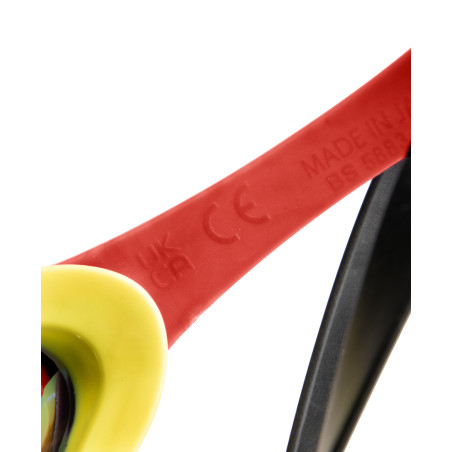 ARENA Cobra Ultra Swipe Mirror - GOLD RED - Lunettes Natation Jaune et Blanche | Les4Nages