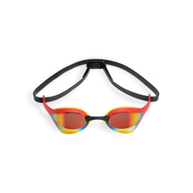 ARENA Cobra Ultra Swipe Mirror - GOLD RED - Lunettes Natation Jaune et Blanche