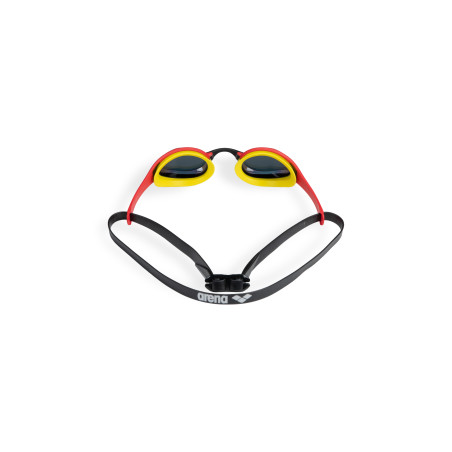 ARENA Cobra Ultra Swipe Mirror - GOLD RED - Lunettes Natation Jaune et Blanche | Les4Nages