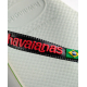 HAVAIANAS Brasil Mix White Black - Tongs Unisex