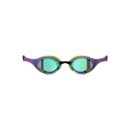 ARENA Cobra EDGE Swipe Mirror EMERALD PLUM CYBER LIME - Lunettes Natation - EN STOCK - EXCLU - ENVOI IMMEDIAT | Les4Nages