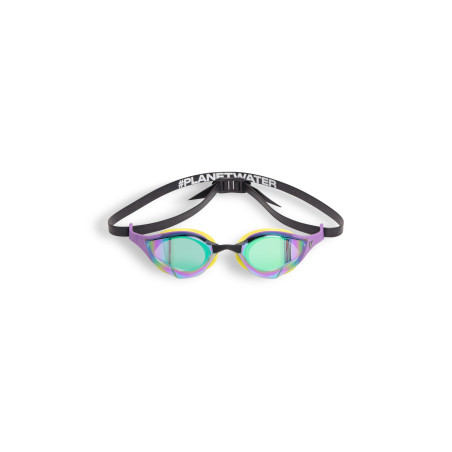 ARENA Cobra EDGE Swipe Mirror EMERALD PLUM CYBER LIME - Lunettes Natation - EN STOCK - EXCLU - ENVOI IMMEDIAT | Les4Nages